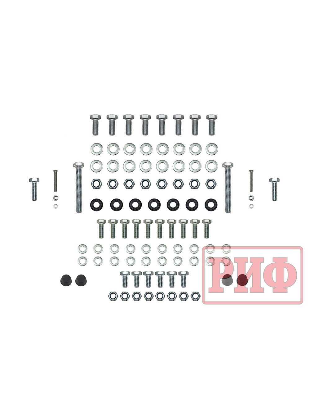 Площадка РИФ под лебёдку с защитой радиаторов в штатный бампер TANK 400