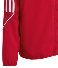 Детская теннисная толстовка Adidas Kids Tiro 23 League Windbreaker - Red