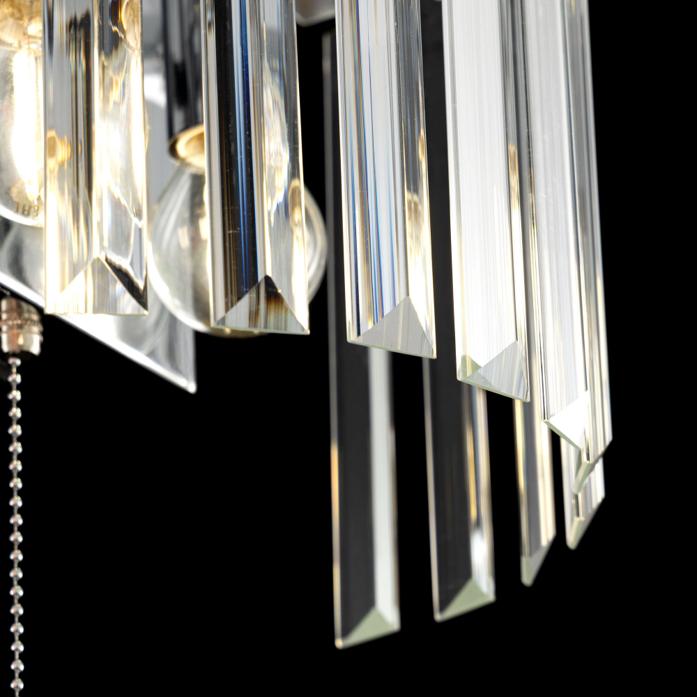 Citilux Инга CL335321 Бра хрустальное с выключателем Хром