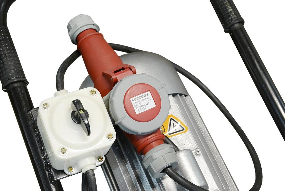 Вибротрамбовка электрическая TSS HCD80B - [80 кг / 7.5 кН / 380V]