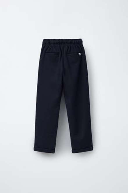 ZARA ДЖОГГЕРЫ КОМФОРТНОЙ ПОСАДКИ, МОРСКОЙ СИНИЙ