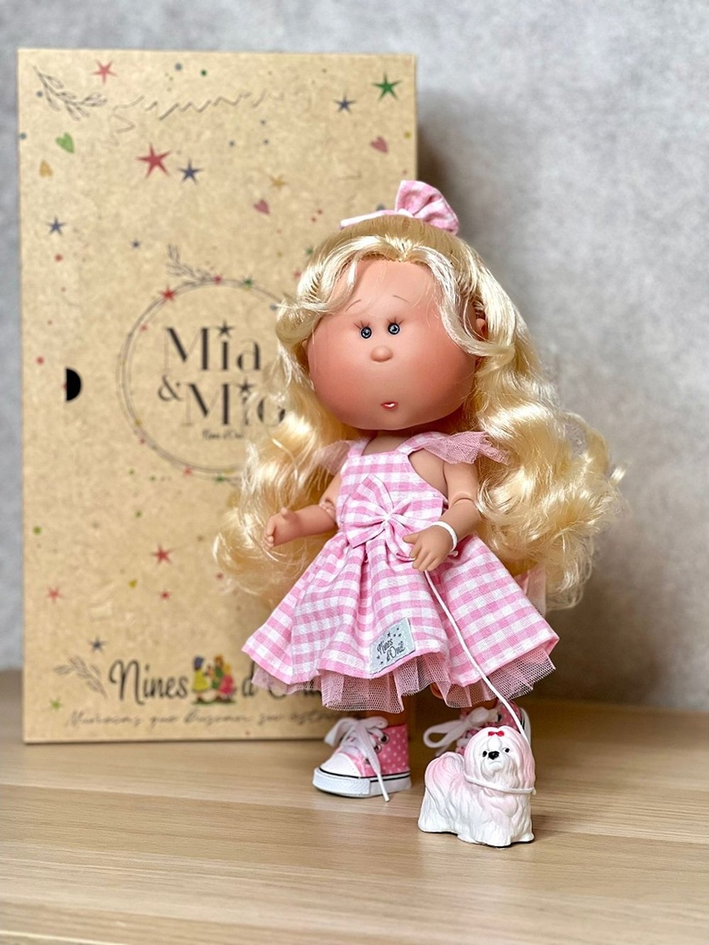 Кукла Nines виниловая 30см MIA CASE шарнирная (3505)