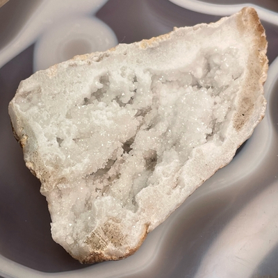 36857 Горный Хрусталь друза половинка 116мм