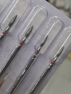 Фрезы КМИЗ пламя красное 023/080 (4шт)