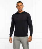 Хлопковый свитер Emporio Armani - темно-синий(8N1MUW 1MJWZ)