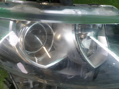 Битая Фара правая Nissan Qashqai J11 (2013-2019) галоген