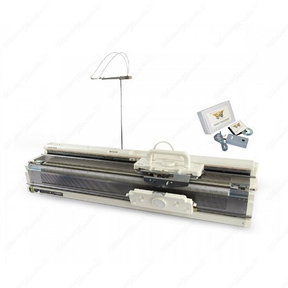 Двухфонтурная вязальная машина Silver Reed SK 840/SRP 60N + ПО Knit Styller USB
