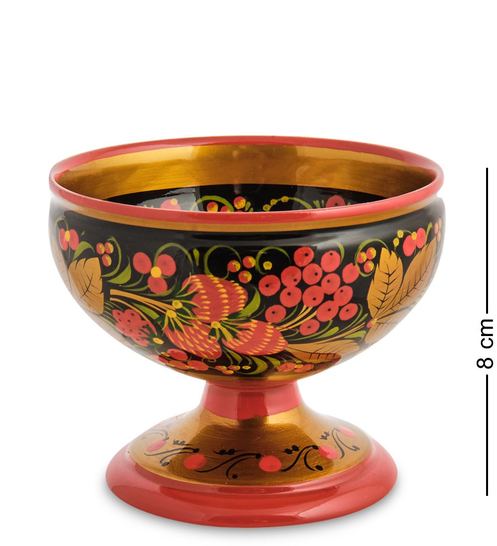 Народные промыслы ХЛ-061/2 Набор д/мороженного «Забава» (Хохлома)