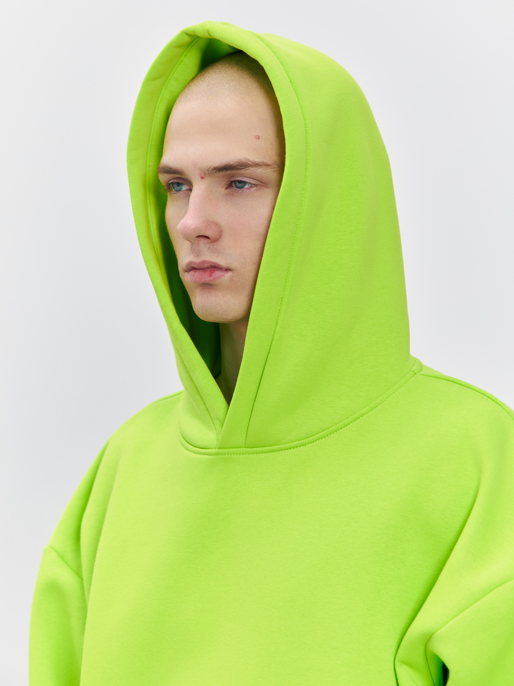 Худи с начесом (салатовый)