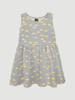 Платье без рукавов Mjölk Солнышки серые