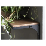 Часть настенной полки - FJÄLLBO IKEA/ФЬЕЛЛЬБО ИКЕА, 101Хх20х21 см, коричневый