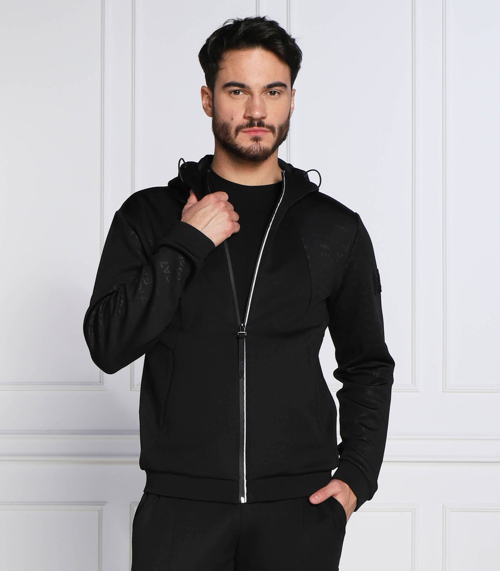 Худи EA7 - черный(6LPM10 PJAHZ)