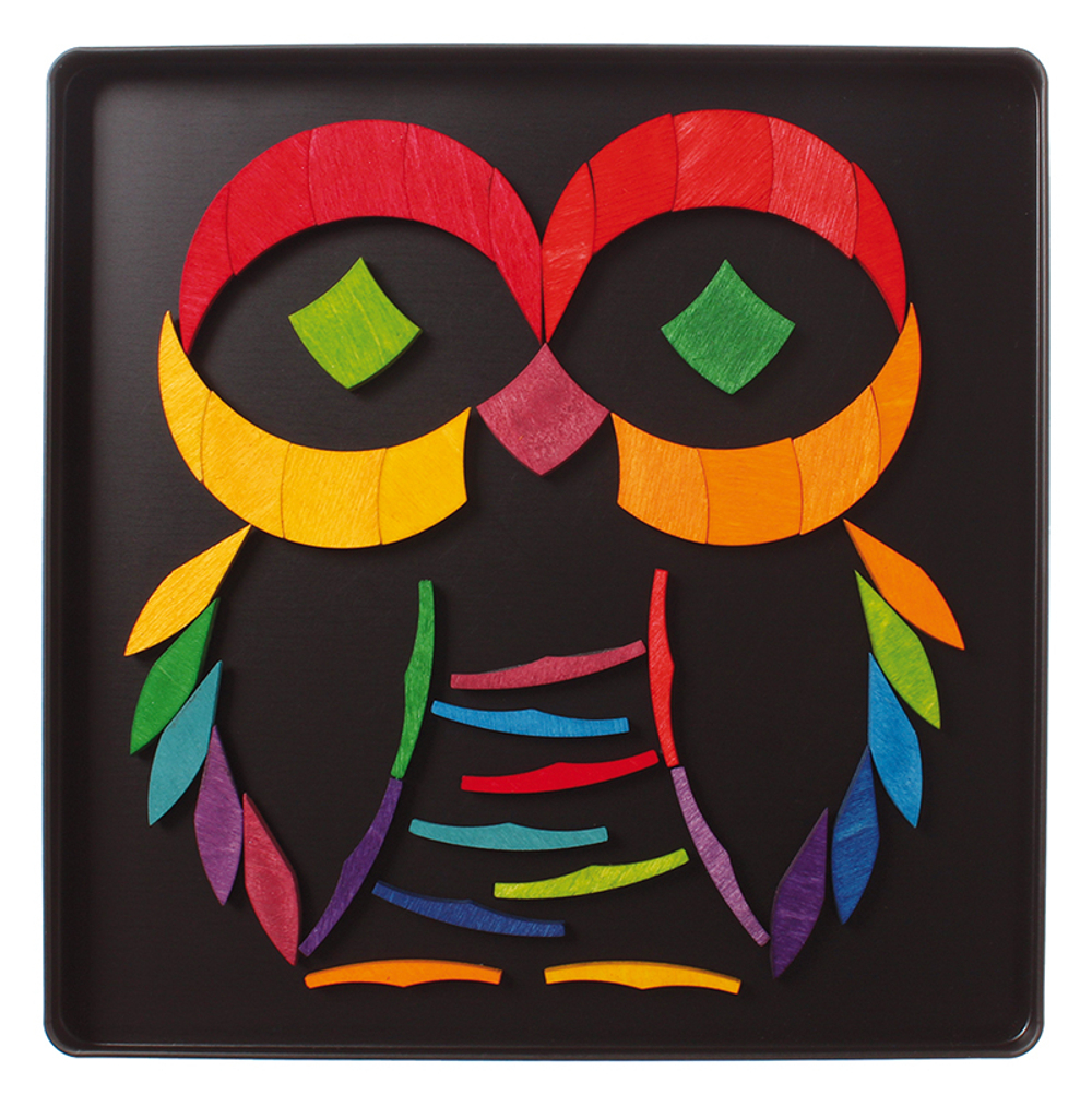 Магнитная мозаика Цветная спираль