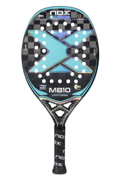 Ракетка для пляжного тенниса MB10 Luxury Nox с Итальянским нанесением "Glipper"