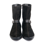 626459 полусапожки женские черные