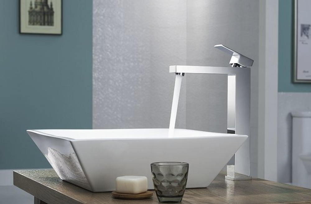 Смеситель Timo Selene 3061/00F для раковины, высокий, хром