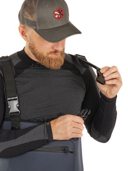 Полукомбинезон заброд. Norfin SHADOW NEOPRENE BOOTFOOT р.46-XXL с сапогами резина