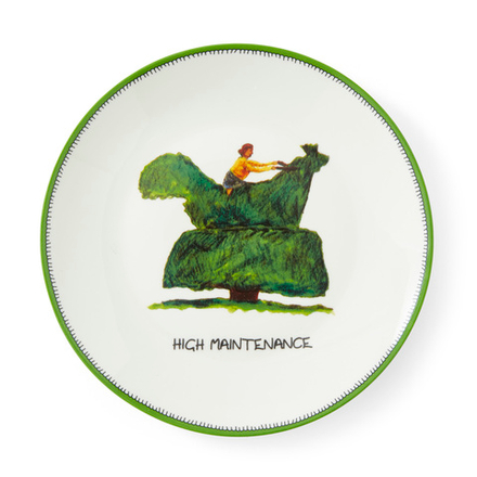 Spode Тарелка Kit Kemp Doodles 15,5 см High Maintenance