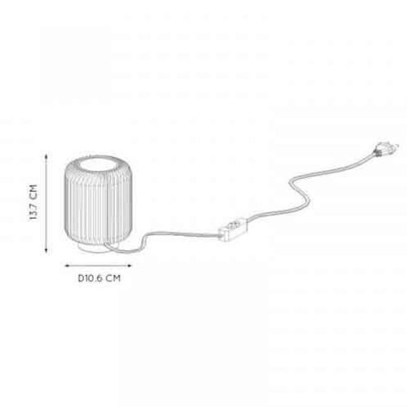Настольная лампа Lucide Turbin 26500/05/36