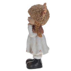 GAEM Фигурка декоративная "Мальчик/Девочка", L7,5 W5 H13 см, 2в.