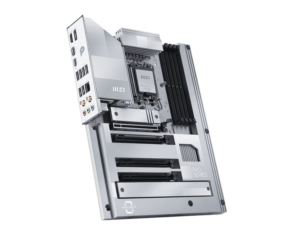 Материнская плата MSI PRO Z890-S WIFI PZ LGA1851 4xDDR5 4xSATA3 RAID 3xM.2 HDMI DP 2xType-C ATX