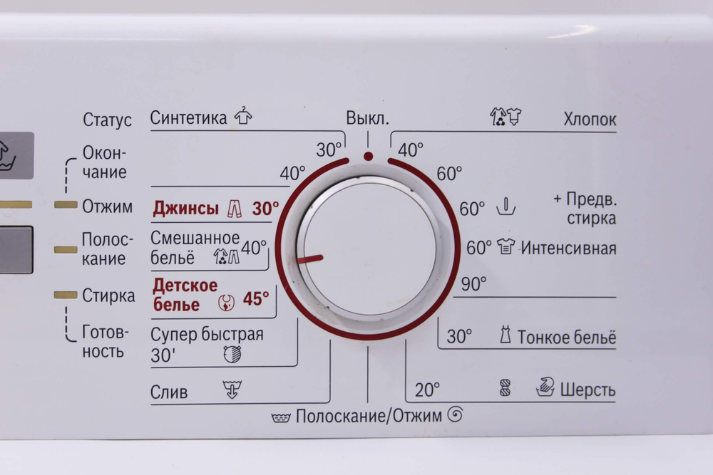 Панель стиральной машины Bosch WLG20060OE/01
