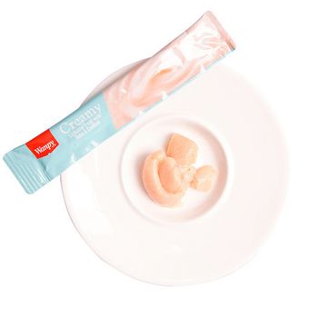 WanPy Cat Лакомство для кошек, Нежное Пюре из Тунца и Трески, 70 г