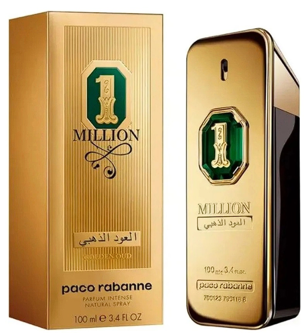 Paco Rabanne 1 Million Golden Oud 100 ml (duty free парфюмерия)
