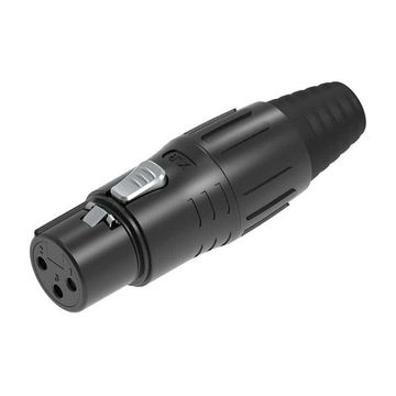 Seetronic SCSF3-B Кабельный разъём XLR "мама", 3-контактный