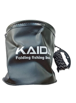 Ведро для воды и прикормки (складное) Kaida 9 л диаметр 24 см высота 23 см