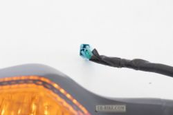 33400-KZZ-D21. 	33400-KZZ-921. WINKER ASSY., R. FR. (12V 21/5W). Honda CRF250L-M