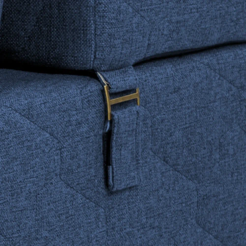 Бескаркасное кресло-кровать (трансформер) BuyDream (синий)