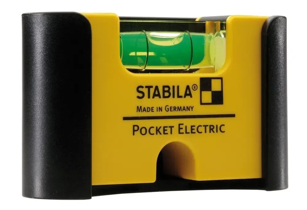 Уровень Stabila Pocket Electric 7 см с чехлом на пояс Арт. 18115