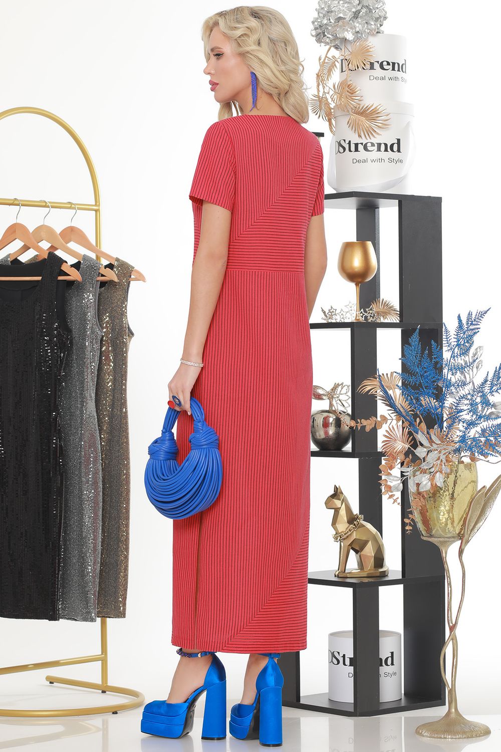 Платье Яркие каникулы, рэд DStrend (Акция)