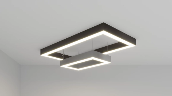 Фигурный светильник подвесной/накладной QUAD-5070