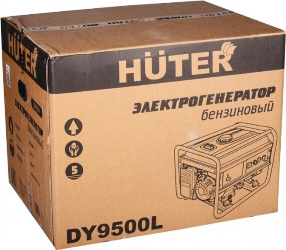 Бензогенератор HUTER DY 9500 L 64/1/39