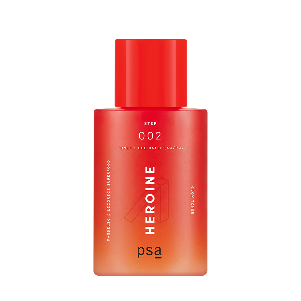 Тонер для сияния кожи с миндальной кислотой и лакрицей PSA Heroine Mandelic & Licorice Superfood Glow Toner