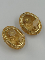 Клипсы с кристаллами Christian Dior