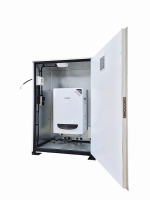 Комплект котел настенный NAVIEN Deluxe One-24k COAX + термобокс наруж.размещения +коаксиальная труба