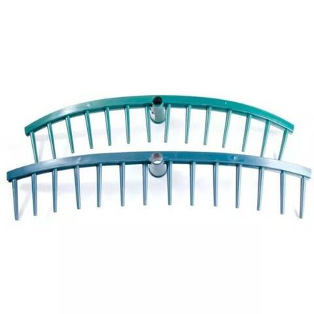 Грабли садовые 14 зубьев пластиковые без черенка