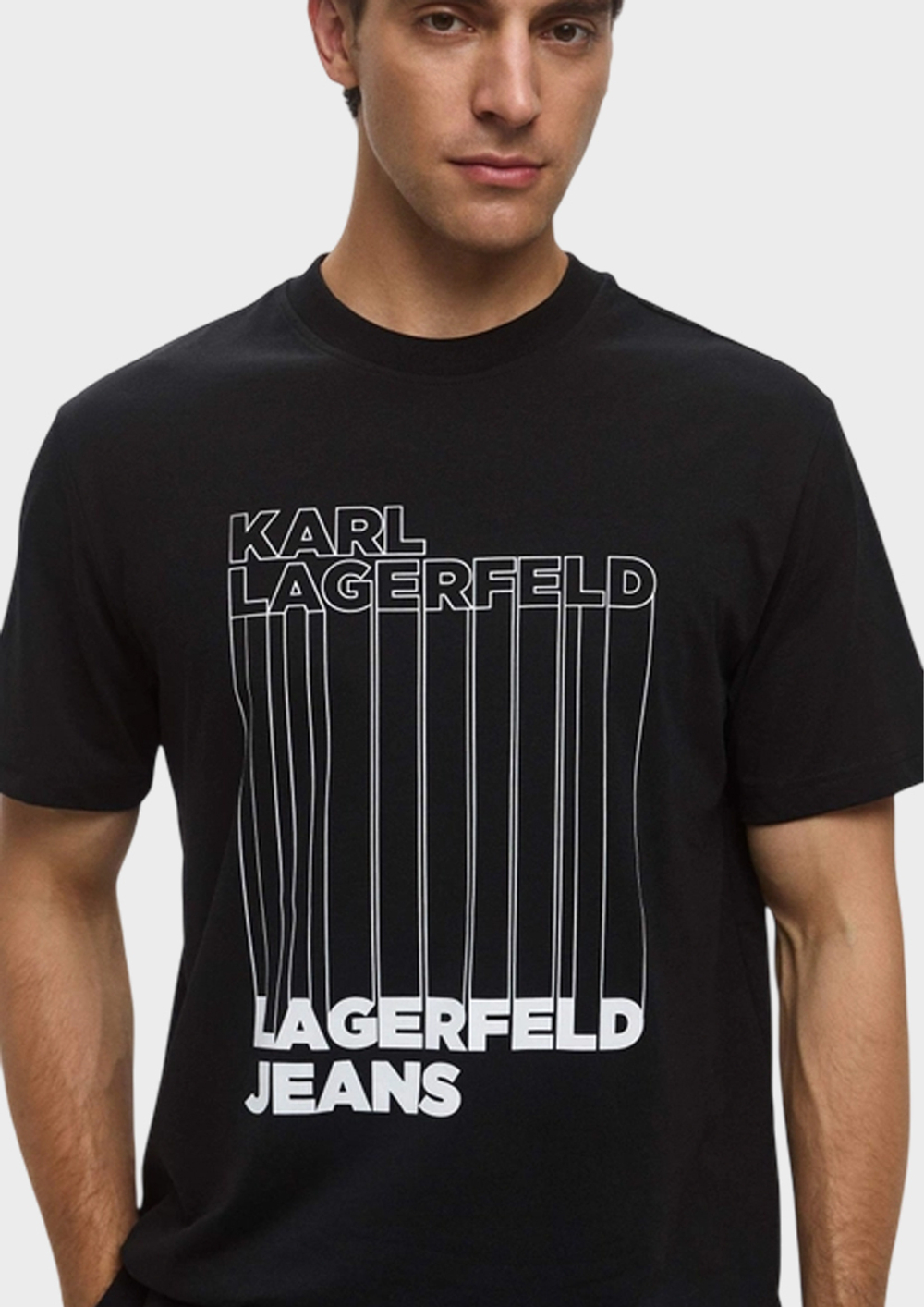 Футболка KARL LAGERFELD JEANS Reg Barcode Tee