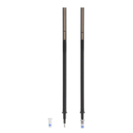 Стержни для ручек пиши стирай гелевые черные, 20 шт, 126 мм, MC-Basir, набор стирающихся стержней с наконечником 0,5 мм