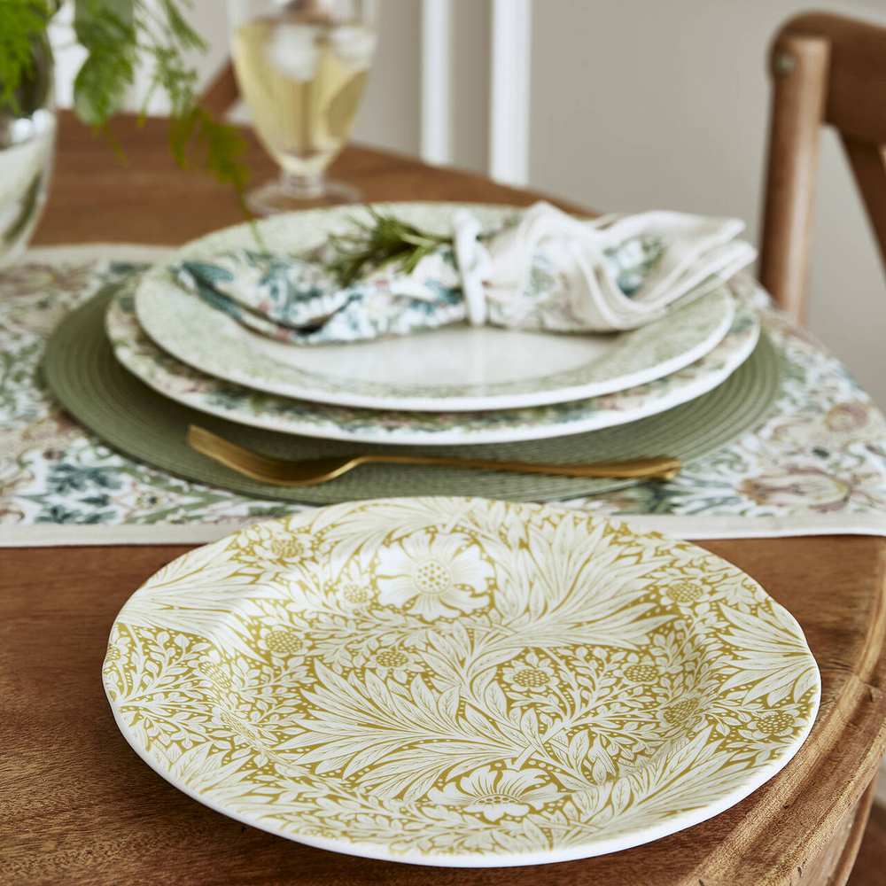 Spode Тарелка Morris&Co. 23 см ноготки для завтрака