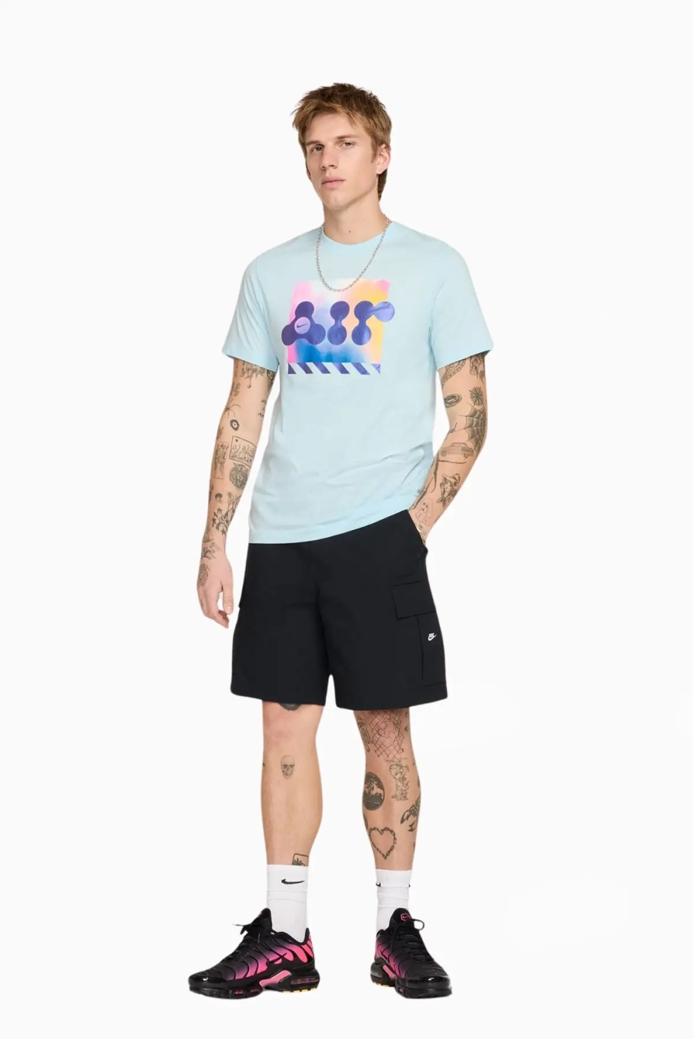 Футболка Nike Sportswear - голубой