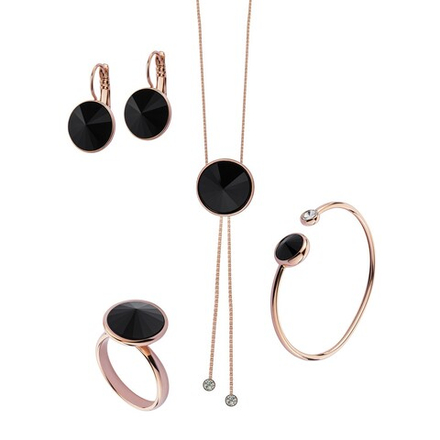 Браслет Fiore Luna Jet C1708.4.1 BW/RG