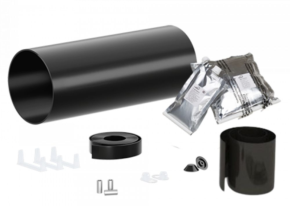 Комплект изоляции стыка кзс. Комплект стыка с муфтой (для заделки стыка ппу изоляции) д225мм. Комплект изоляции стыка кзс. Комплект заделки стыка кзс. Кзс - комплект для изоляции стыков труб ппу.