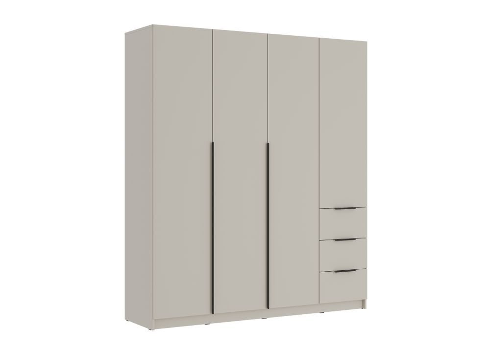 ВЕНТУРО Шкаф 4-х ств.с ящиками ШК-003