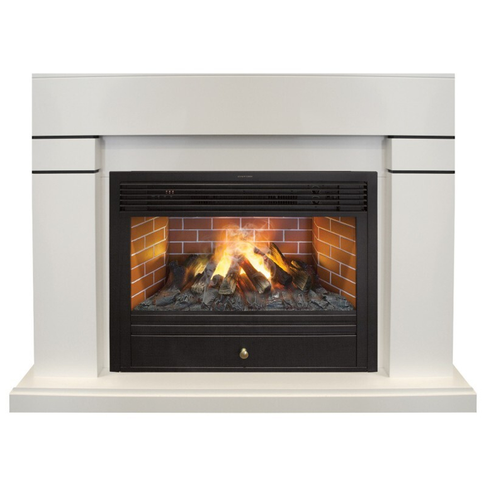 Электрокамин RealFlame Rockland Lux WT c Firefield 25 S IR