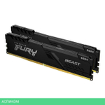 Оперативная память Kingston KF432C16BBK2/64 CL-16