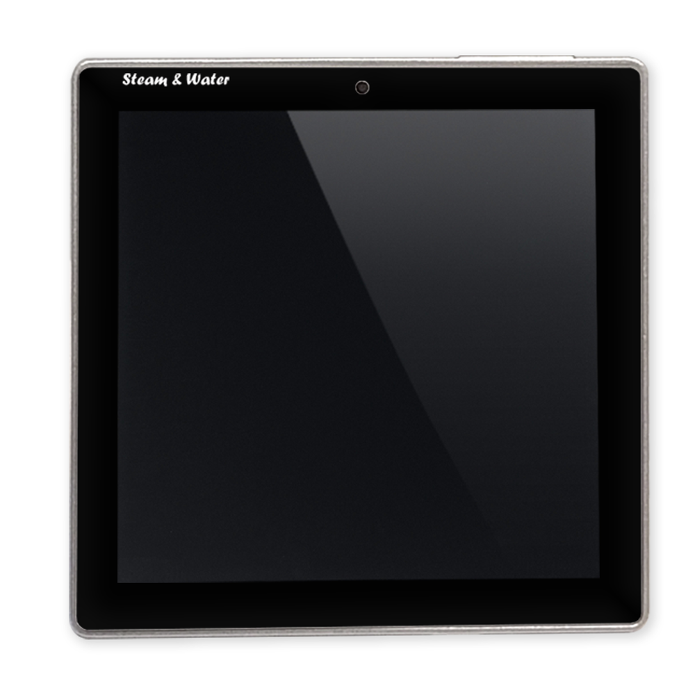 Комплект влагостойкой акустики для бани и сауны - SW1 Black SAUNA SENSOR (квадратная решетка)